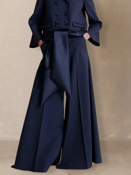 

Urban Plain Regular Fit Fashion Pants, Blue, Pants