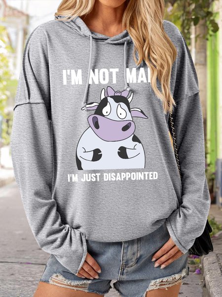 

Lilicloth X Jessanjony I'm Not Mad Women's Hoodie, Gray, Hoodies&Sweatshirts