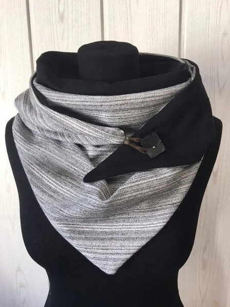 

Casual Warm Scarf, Gray, Scarves & Gloves