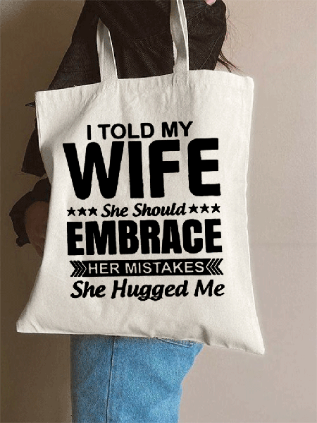 

Valentine's Day Shopping Tote, Beige, Bags