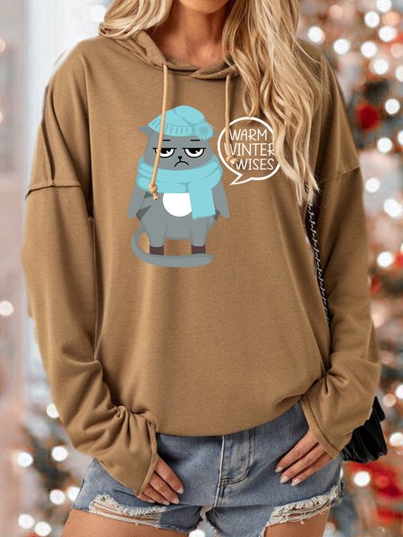 

Lilicloth X Manikvskhan Warm Winter Wises Women's Hoodie, Khaki, Hoodies&Sweatshirts