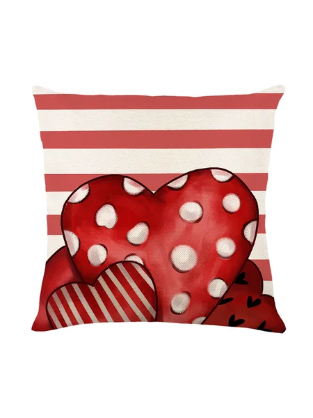 

Love Valentine's Day Home Living Room Bedroom Linen Throw Pillowcase, Color4, Home & Garden & Decorations