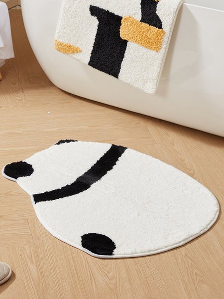

Cartoon Cat Plush Absorbent Non-slip Carpet, Color3, Home & Garden & Decorations