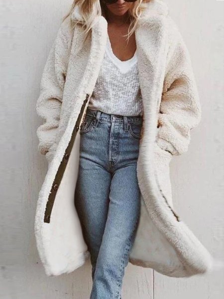 

Vintage Cotton-Blend Jacket, White, Cardigans