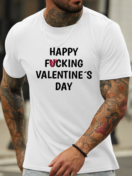 

Lilicloth X Hynek Rajtr Anti Valentine’s Day Men's T-Shirt, White, T-shirts