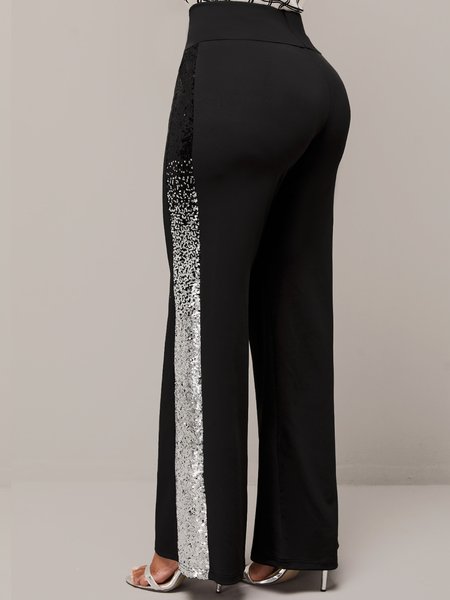 

Ombre Urban Loose Casual Pants, Black, Pants