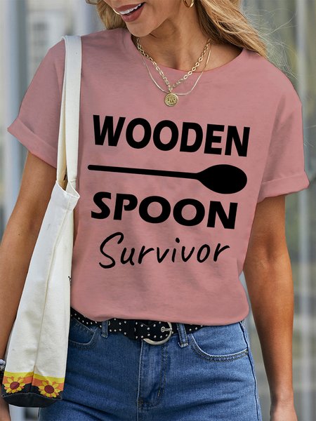 

Lilicloth X Hynek Rajtr Wooden Spoon Survivor Women's T-Shirt, Pink, T-shirts