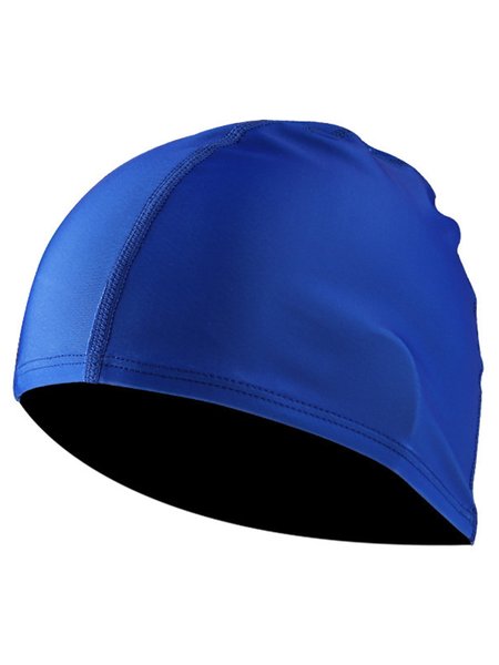 

solid color swimming cap, Royal blue, swimwear>>Beach Accessories