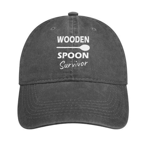 

Lilicloth X Hynek Rajtr Wooden Spoon Survivor Adjustable Denim Hat, Gray, Men's Hats