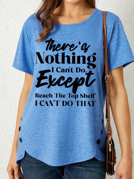 

Lilicloth X Manikvskhan There’s Nothing I Can’t Do Women's T-Shirt, Blue, T-shirts