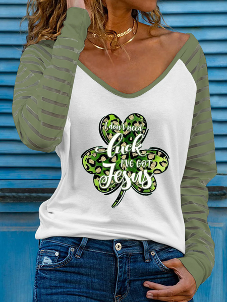 

Casual Text Letters T-Shirt, Multicolor, T-Shirts