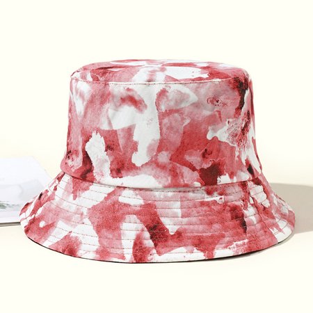 

Butterfly Daisy Print Bucket Hat Outdoor UV Protection, Color7, Hats