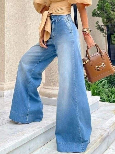 

Denim Plain Urban Jeans, Denim blue, DENIM