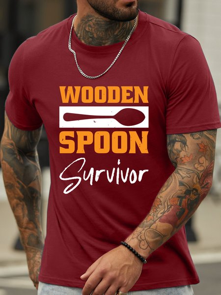 

Lilicloth X Jessanjony Wooden Spoon Survivor Men's T-Shirt, Red, T-shirts