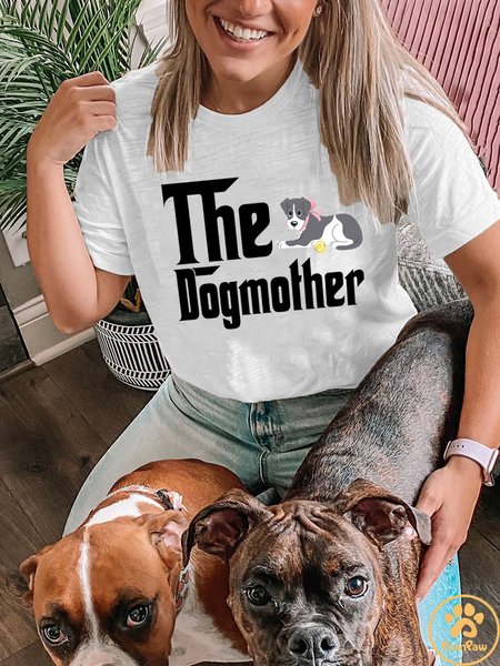 

Lilicloth X Funnpaw X Manikvskhan The Dogmother Women's T-Shirt, White, T-shirts