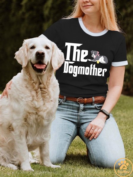 

Lilicloth X Funnpaw X Manikvskhan The Dogmother Women's T-Shirt, Black, T-shirts