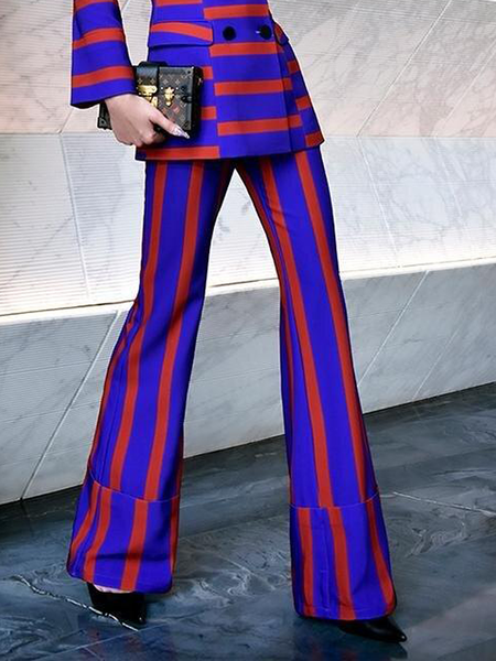 

Striped Regular Fit Urban Fashion Long Pants, Stripe, Pants