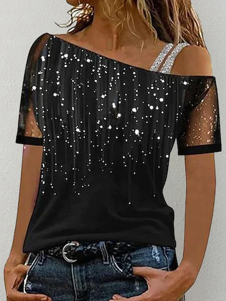 

Regular Fit Ombre Knitted Casual Shirt, Black, Shirts & Blouses
