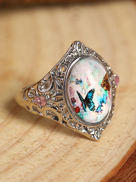 

Cabochon Ring, As picture, Rings