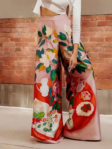 

Regular Fit Elegant Fashion Pants, As picture, Pants