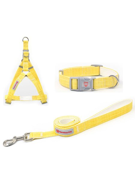 

Lilicloth X Funnpaw Pet Supplies Three Piece Set, Yellow, Pet Accessories
