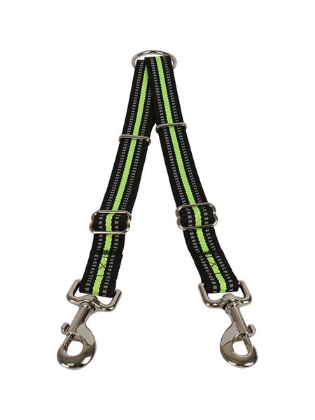 

Lilicloth X Funnpaw Pet One Drag Two Traction Rope, Green, Pet Accessories