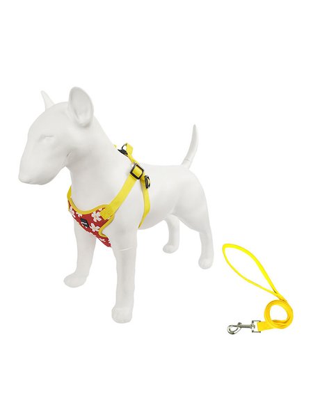 

Lilicloth X Funnpaw Vest Style Pet Leash, Yellow, Pet Accessories