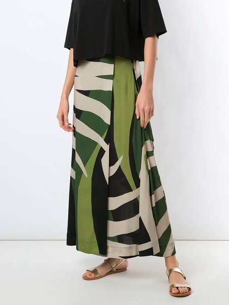 

Vacation Regular Fit Skirt, Green, Skirts
