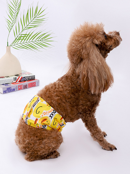 

Lilicloth X Funnpaw Pet Physiological Pants Dog Peeing Mat, Yellow, Pet Clothes