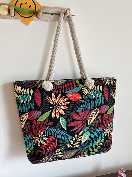 

Women's Floral Printing Tote Handbags, Color7, Bags