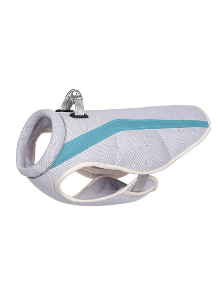 

Lilicloth X Funnpaw Summer Thin Large Dog Clothes Pet Cooling Clothes, Deep blue, Pet Clothes