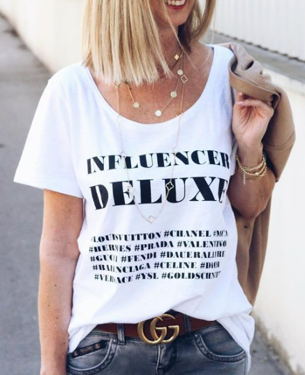 

Text Letters Crew Neck Casual T-Shirt, White, T-Shirts