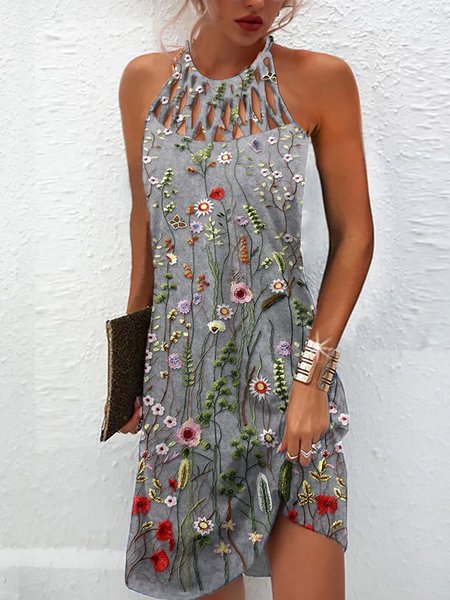 Floral Casual Loose Others Dress