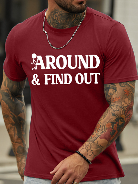 

Lilicloth X Hynek Rajtr Fuck Around And Find Out Men's T-Shirt, Red, T-shirts