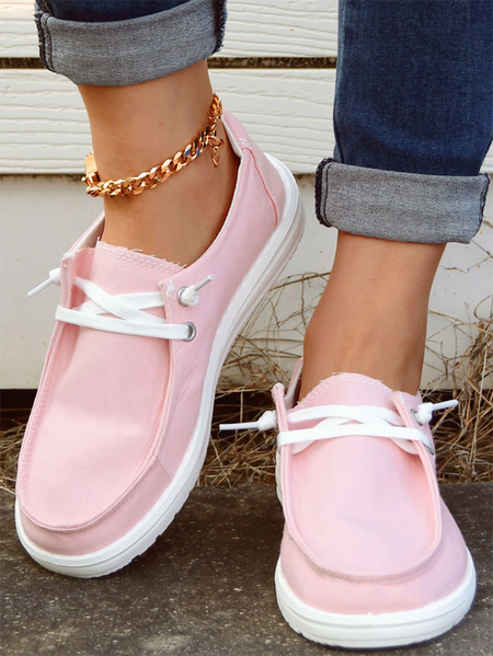 

Women's Pink Loafers Comfortable & Lightweight Ladies Shoes, Sneakers