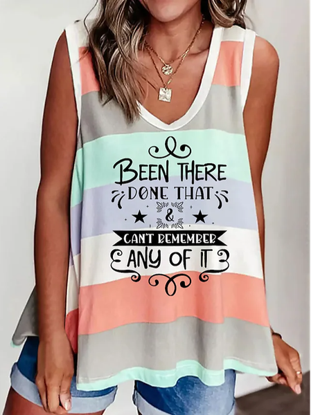 

Crew Neck Loose Casual Tank Top, Pink, Tanks & Camis