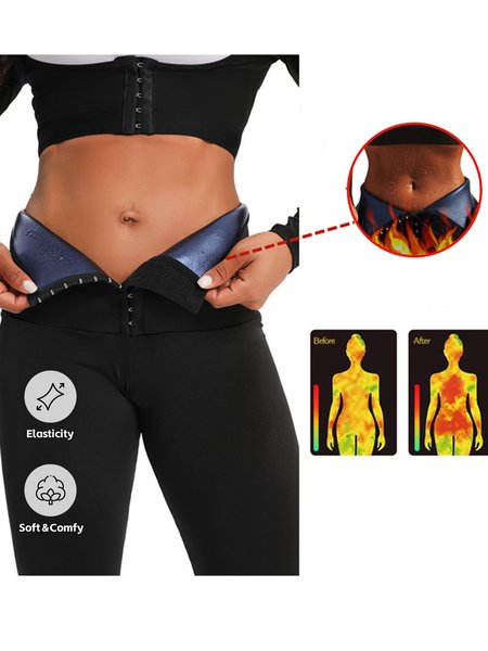 

Geometric Tight Casual Sweatpants & Joggers, Black, Pants