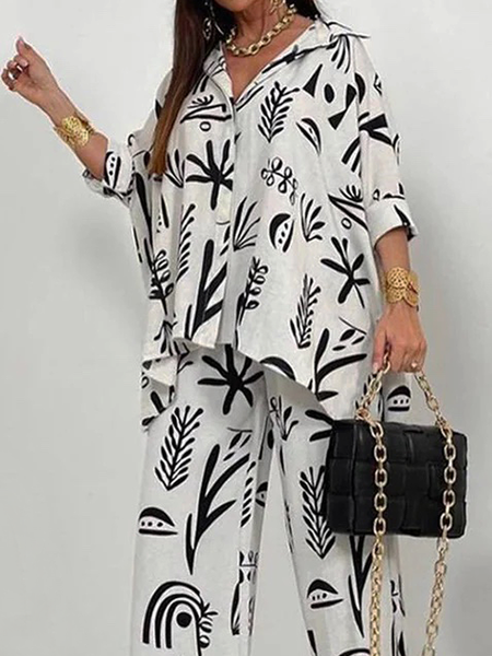

Urban Lightweight Loose Shirt Collar Short sleeve Blouse, Black, Blouses and Shirts