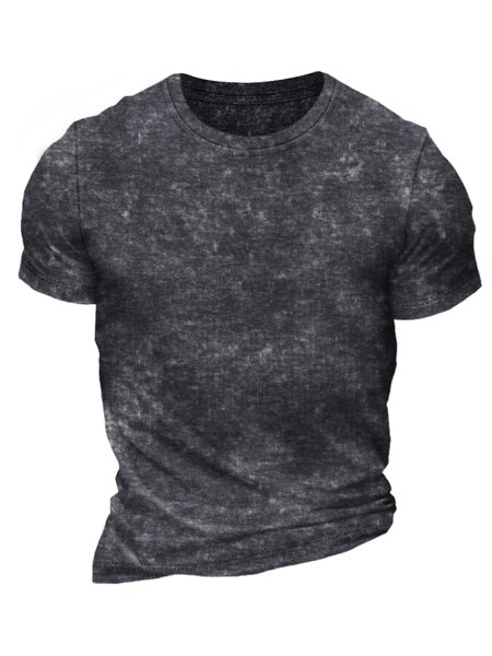 

Casual Crew Neck T-Shirt, Deep gray, T-shirts