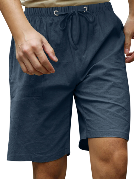 

Men's Athletic Cargo Jogging Shorts, Navyblue, Shorts