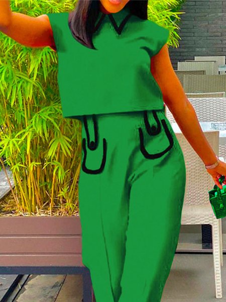 

Urban Regular Fit Color Block Shirt, Green, Blouses and Shirts