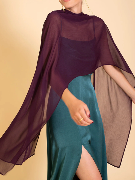 

Ultra lightweight Others Loose Sleeveless Plain Urban Kimono, As picture, Others