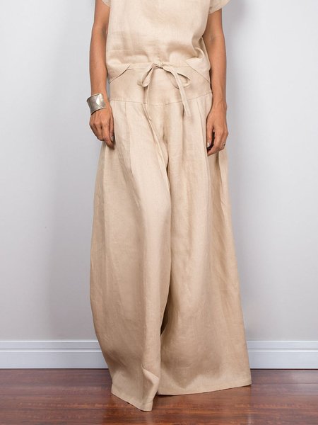 

Casual Loose Plain Wide leg Pants, As picture, Pants
