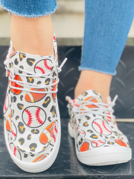 

Women's Baseball Leopard Pattern Loafers Comfortable & Lightweight Ladies Shoes, As picture, Sneakers