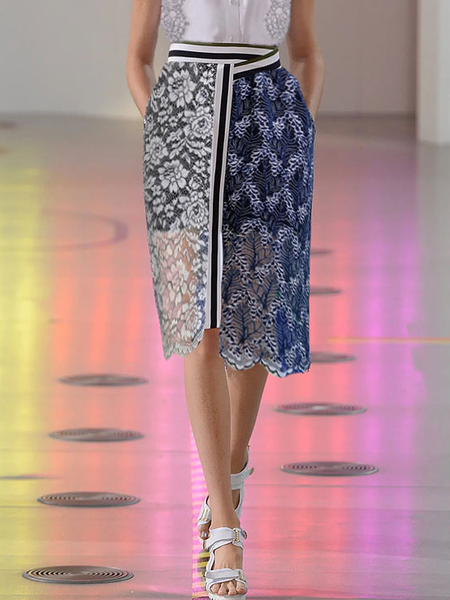 

Urban Lightweight Regular Size Loose Skirt, As picture, Skirts