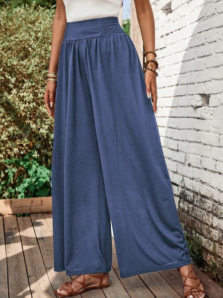 Casual Plain Loose Pants