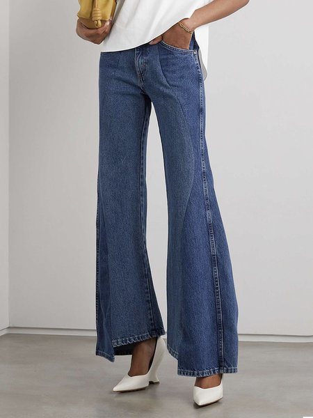 

Denim Regular Fit Urban Plain Jeans, Blue, Jeans