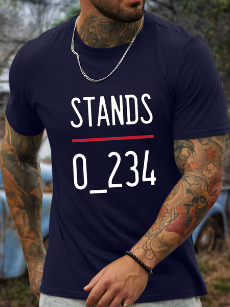 

Men's No One Understands Casual Cotton T-Shirt, Dark blue, T-shirts