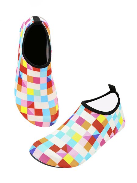 

Breathable Abstract Graphic Print Creek Shoes, Flower, Sneakers
