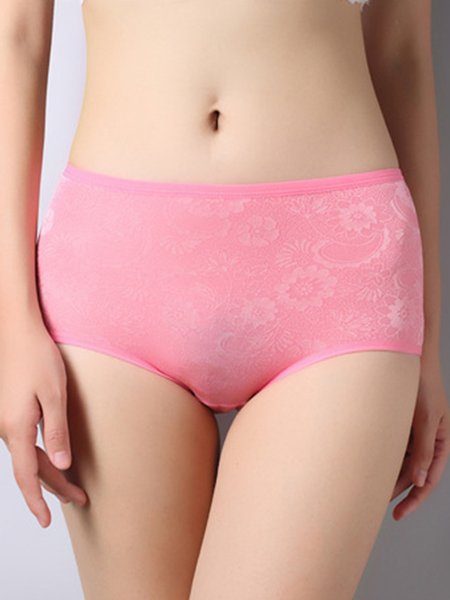 

Breathable Comfortable Lace Jacquard Menstruation Physiological Panties, Watermelon, Panties
